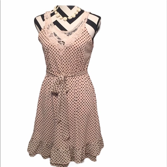 Elle Dresses & Skirts - Elle Casual Polka Dot Dress